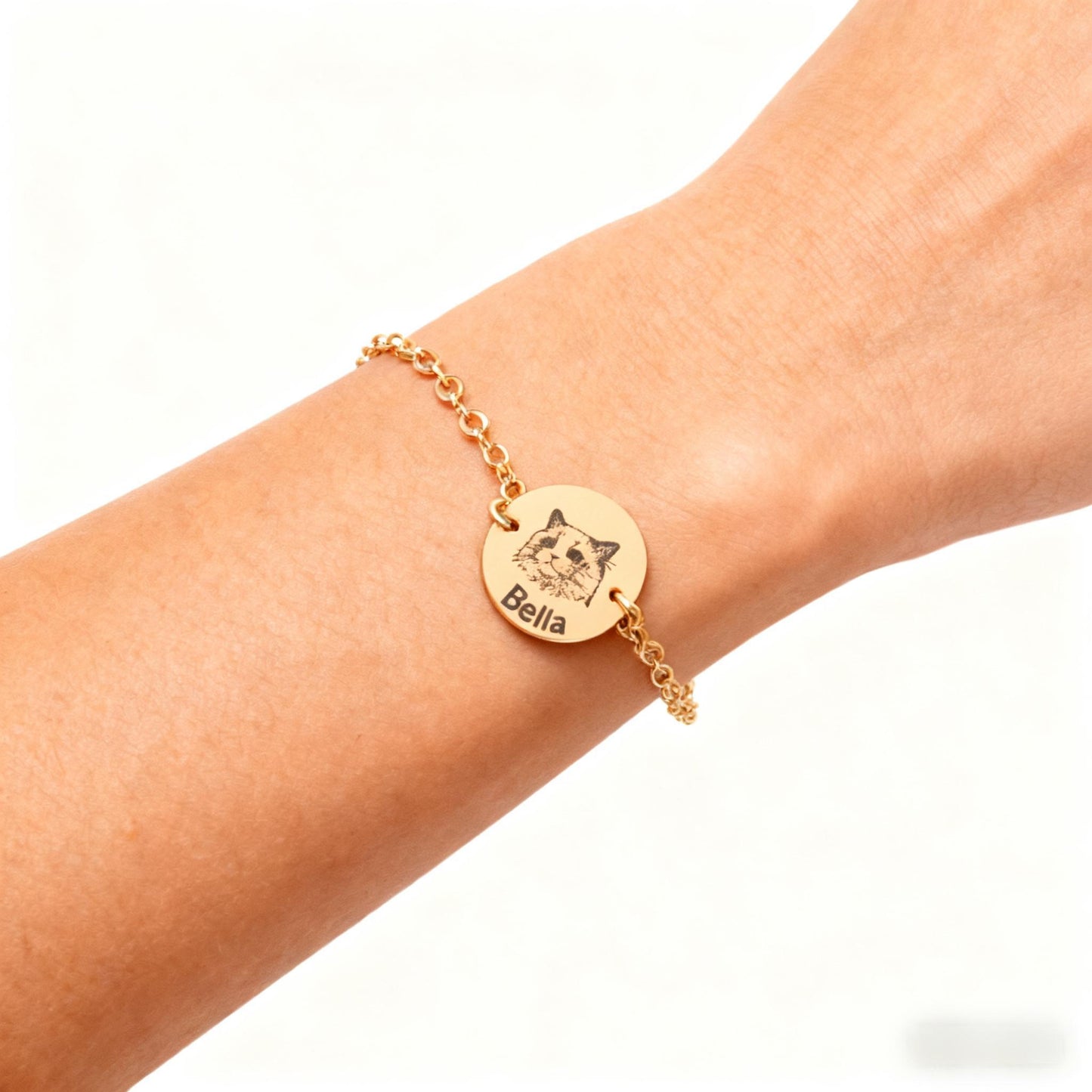 Personalized Pet Portrait Bracelet