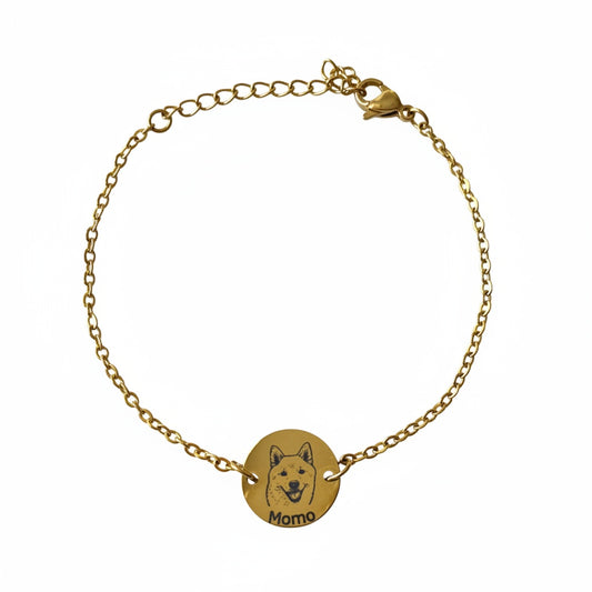 Personalized Pet Portrait Bracelet