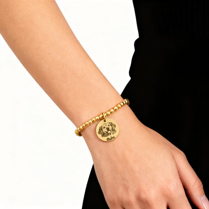 Custom Pet Picture & Name Bracelet