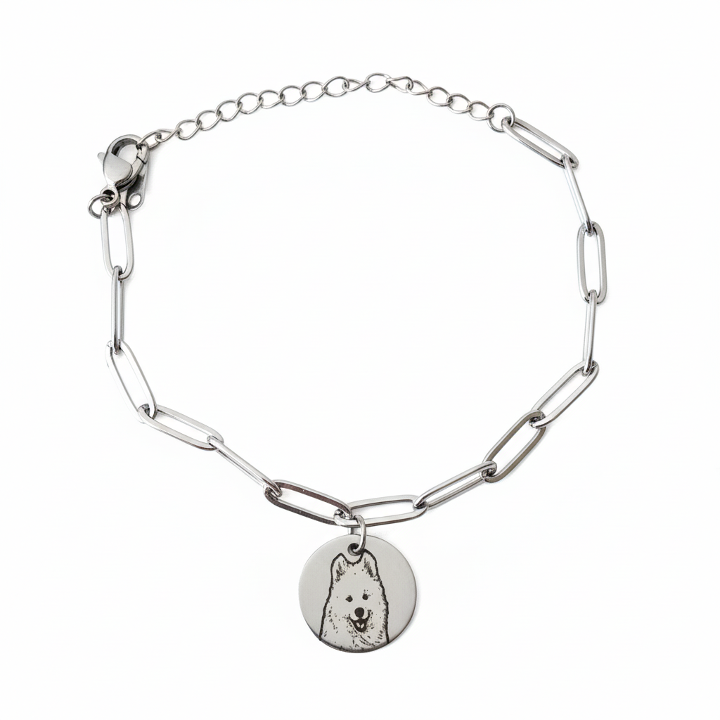 Personalized Pet Portrait Bracelet