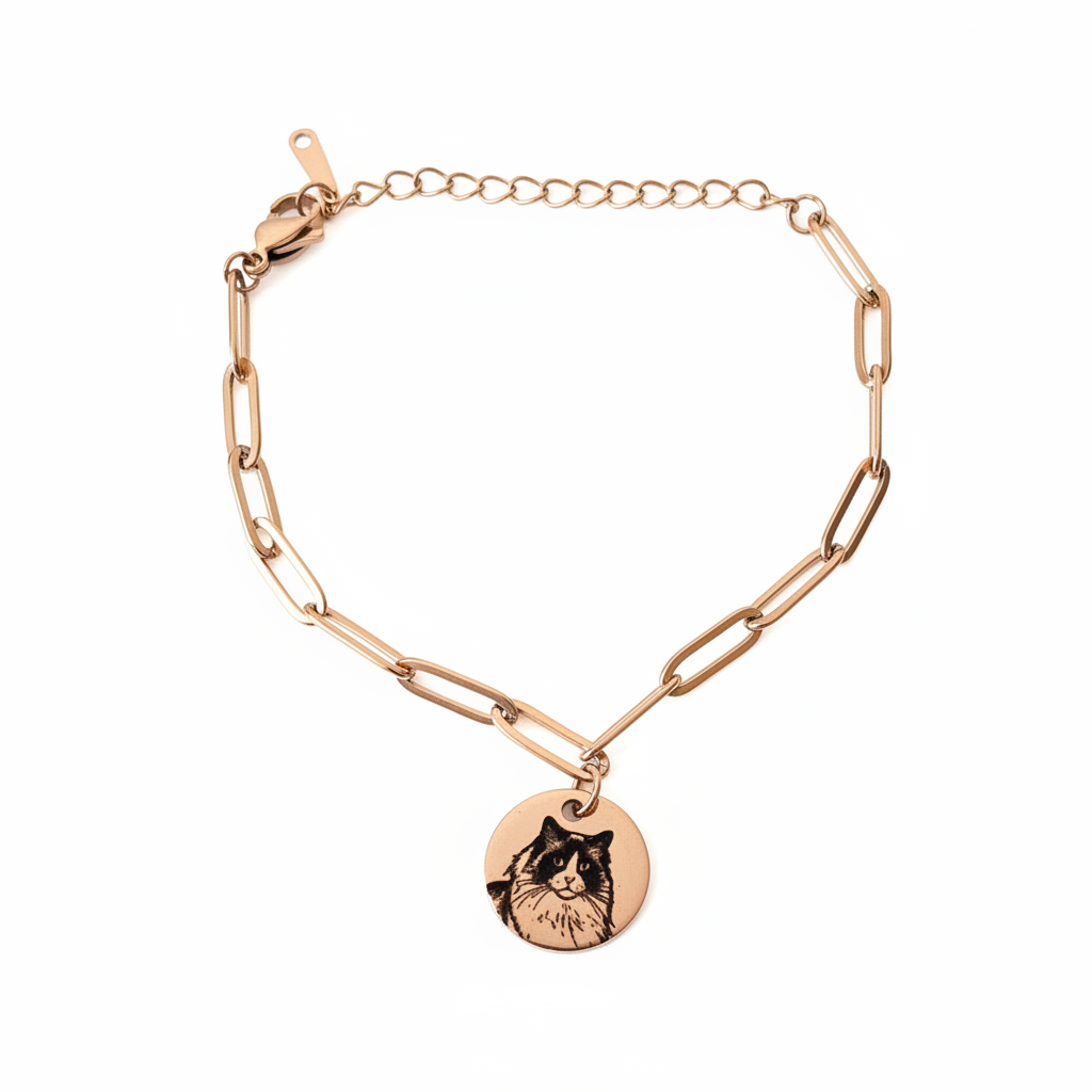 Personalized Pet Portrait Bracelet