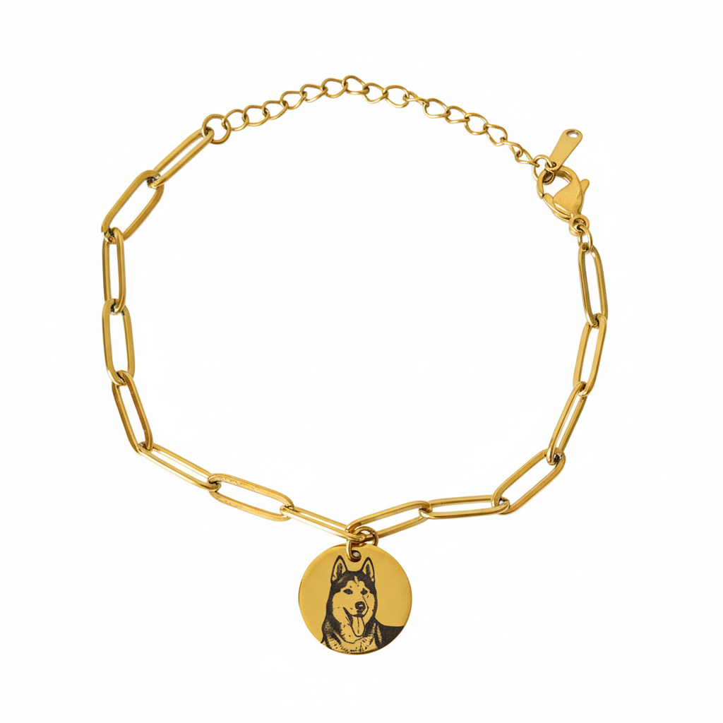 Personalized Pet Portrait Bracelet