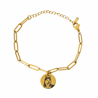 Personalized Pet Portrait Bracelet