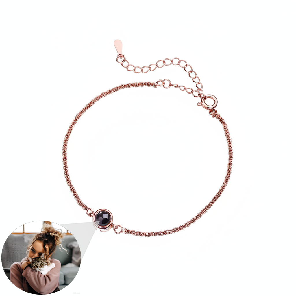 Personalized Pet Portrait Projection Bracelet