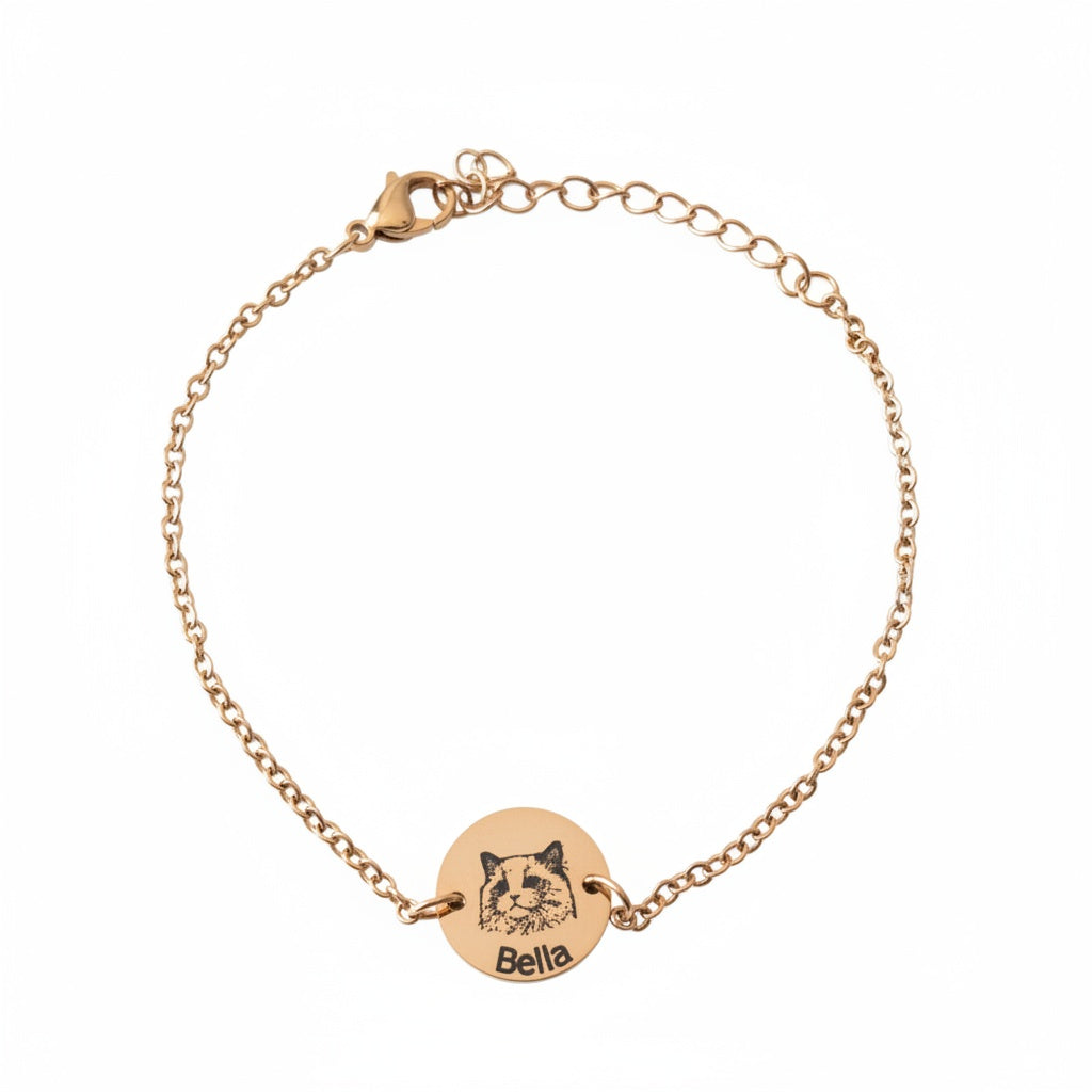 Personalized Pet Portrait Bracelet